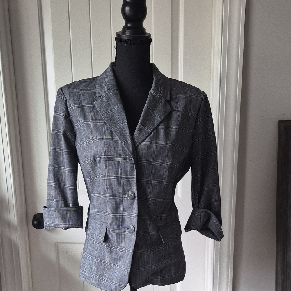 Pinstripe Blazer